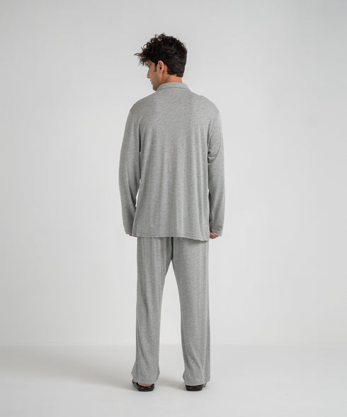 Men's Button Down Pajama Set